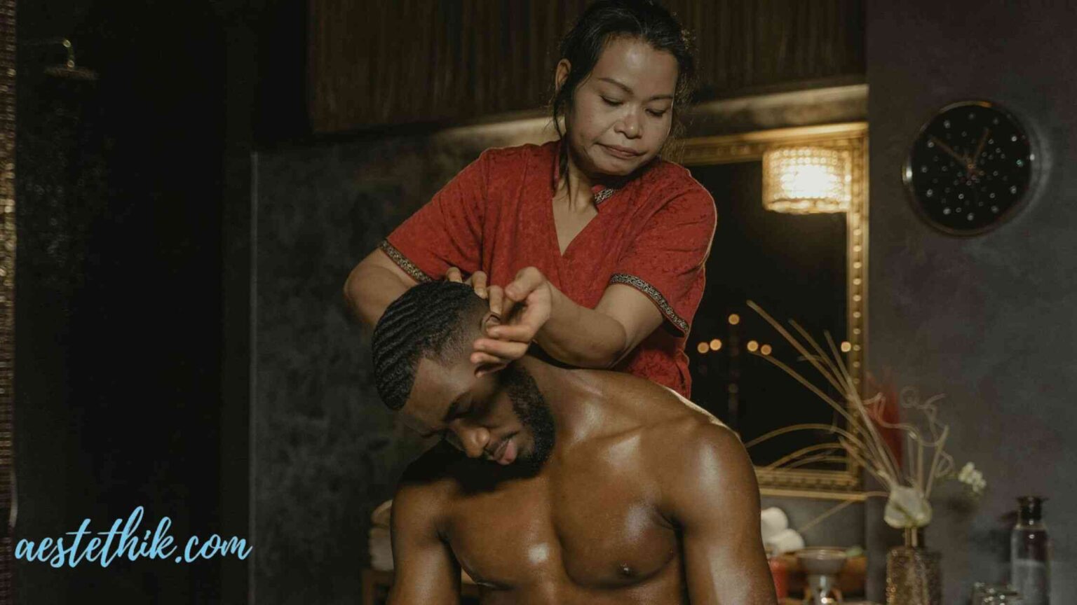 Asian massage therapy — relaxation art of spa