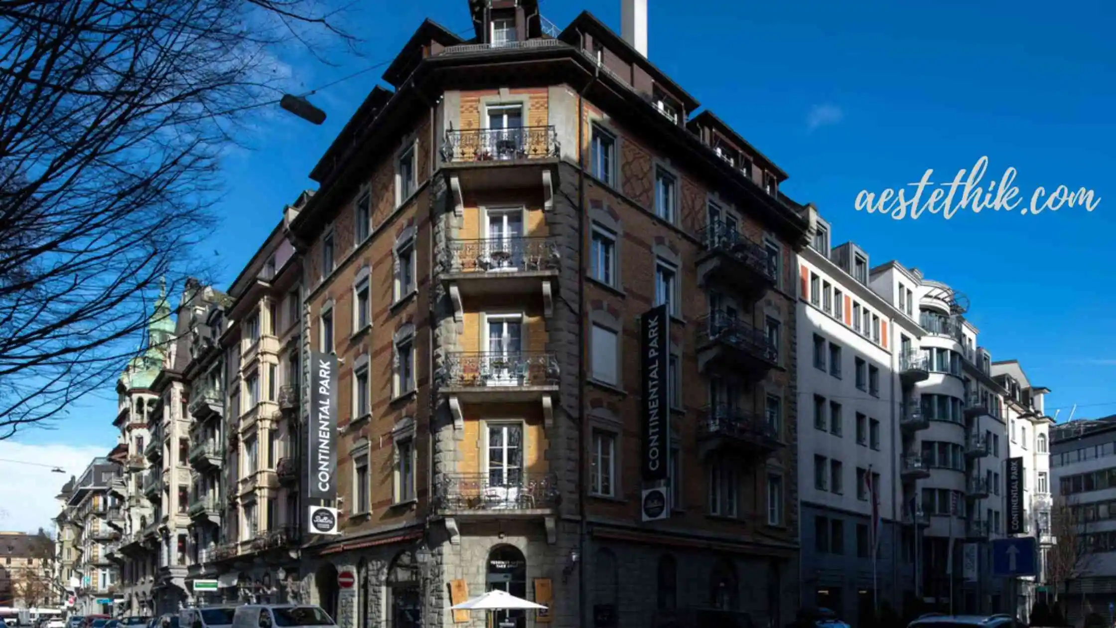 Continental Park Hotel Lucerne exterior and lake view