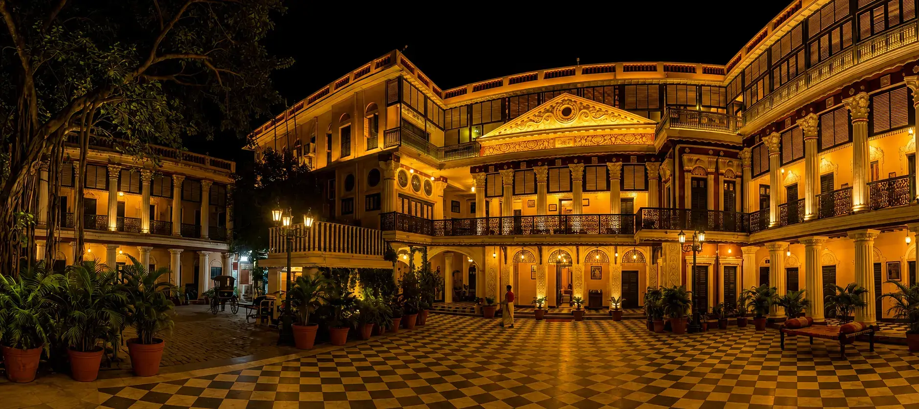 Bari Kothi heritage mansion, Azimganj, Murshidabad — Bhagirathi river at dawn, Aestethik Bengal circuit 2026