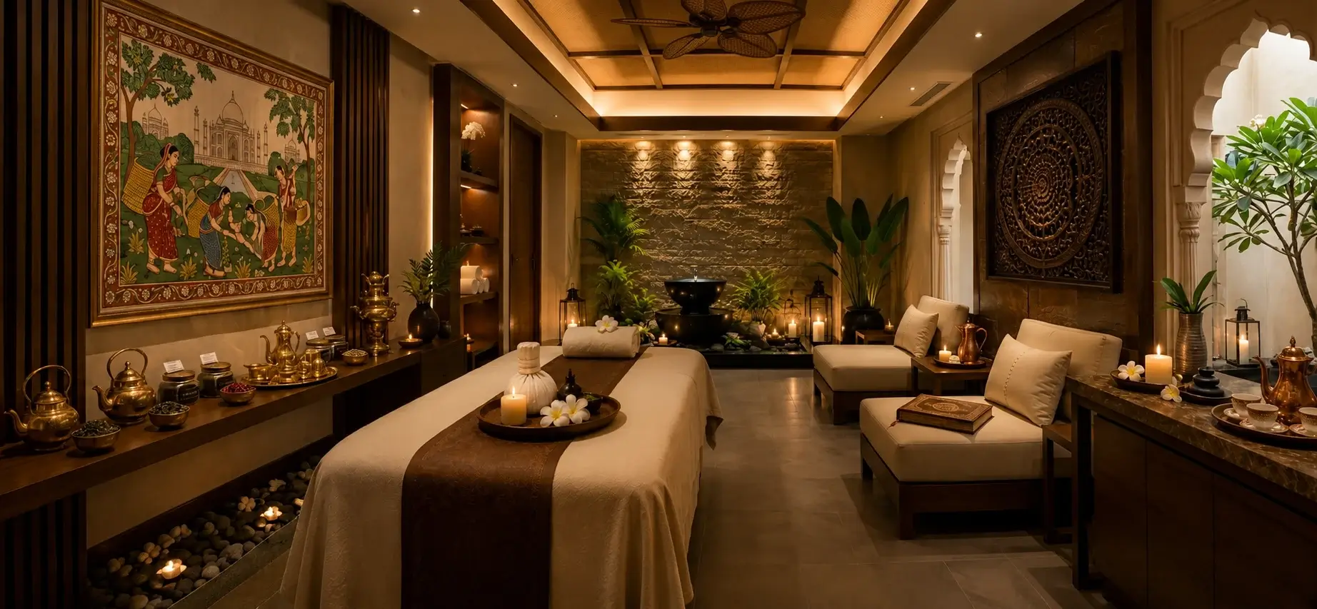 Jiva Spa at Taj Chia Kutir — tea leaf infusion treatment, Makaibari estate